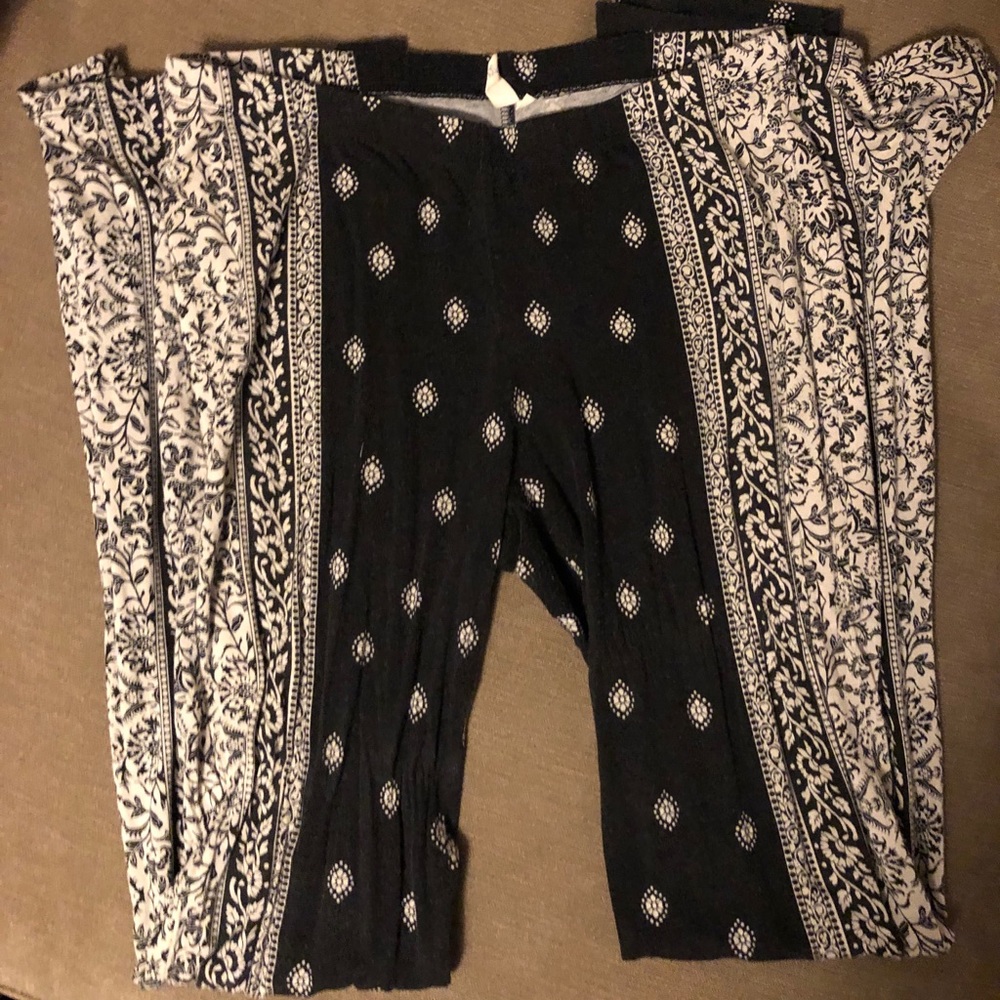 sky and sparrow long flowy pants